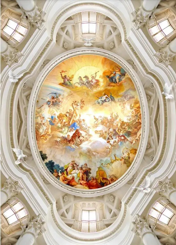 Parede Rolo, Papel de parede, Pintura Mural, Top Teto, 3D Photo Murais