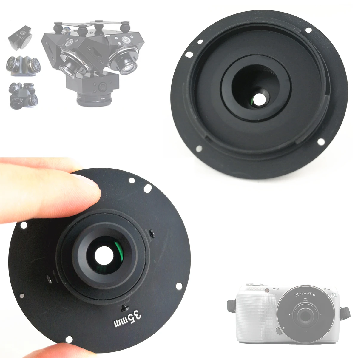 Kaxinda 35mm f/5 6 БПЛА Drone Aerial Руководство объектив для sony E крепление NEX A6500 A6400 A6300 A6000 a5100