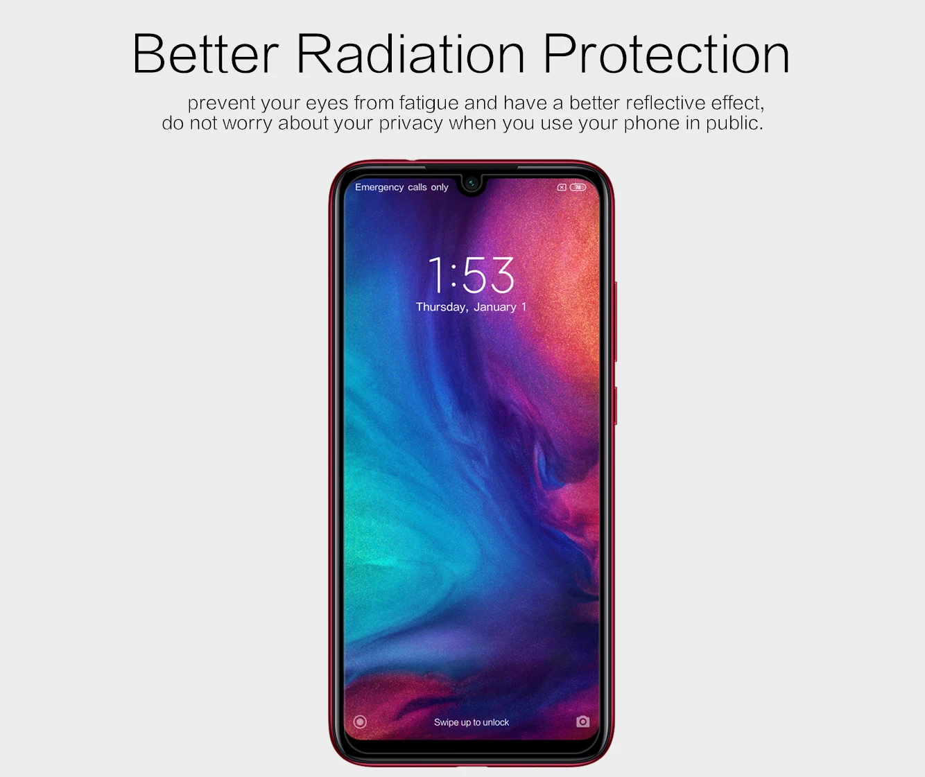 Для Xiaomi Redmi Note 7 Note 7 Pro защита экрана Nillkin HD прозрачный матовый прозрачный экран защитная пленка устойчивая к царапинам