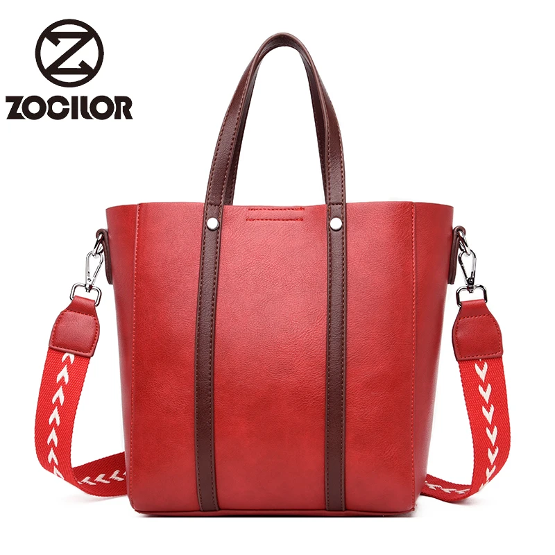 

PU Leather Women Handbags 2020 New Portable Big Bag Lady Messenger Bag Shoulder Bag High Quality Temperament Female Tote Bag