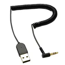 Handsfree USB Bluetooth 5,0 адаптер кабель программный ключ для автомобиля 3,5 мм разъем Aux Bluetooth Динамик Приемник преобразователь звука