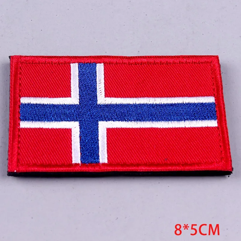 Prajna Hook&Loop Tactical Patches Armband Embroidered Army Badge For Clothing Bag Military Country Flag Hook Loop Applique DIY F - Цвет: 0068