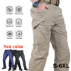 Pantalones Cargo tácticos para exteriores, pantalón clásico de camuflaje militar con múltiples bolsillos, ideal para senderismo, Trekking y correr 1