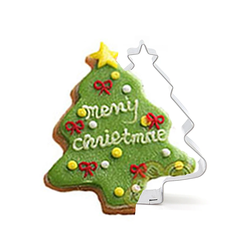 16 Pcs Christmas Cookie Cutter Set Baking Shape Mold for Xmas Holidays Molds Stainless steel Creating New Dropshipping O | Дом и сад