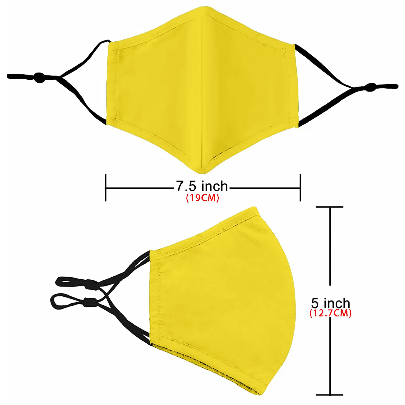Kids Cloth Face Mask Washable Reusable Cute Children Face Masks Adjustable For Girls Boys 1pc Masque Halloween Cosplay Mask