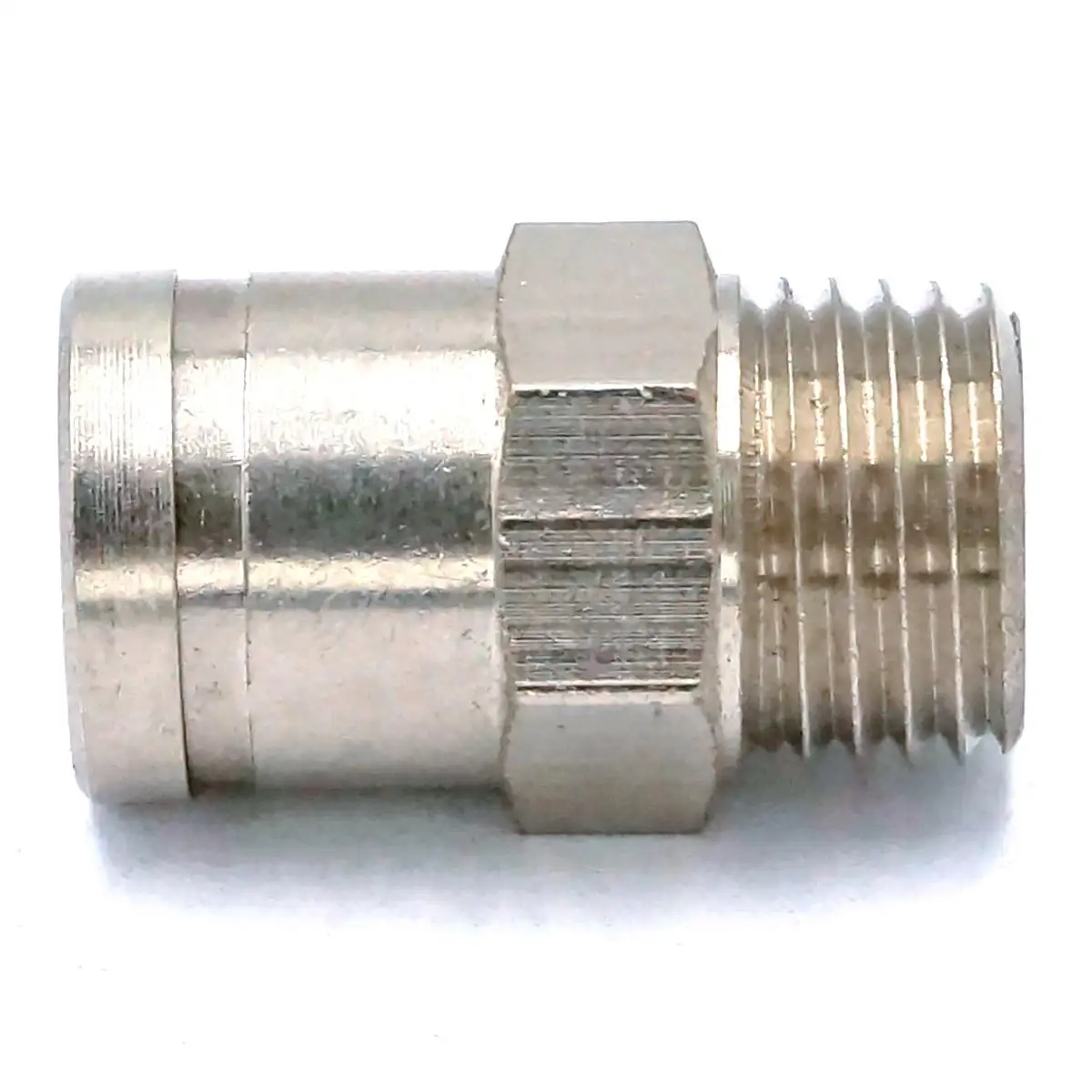 1/4&quot BSP Male to Fit Tube O/D 8mm Pneumatic Nickel Brass Push In Connector Union Quick Release Air Fitting Plumbing | Обустройство