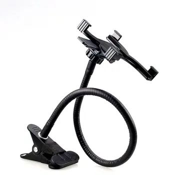 

UNIVERSAL LAZY ARM Holder Mount Stand For Mobile Phone iPhone Bed Clamp Tablet Computer Stand Convenient Black Bed Clip Desktop