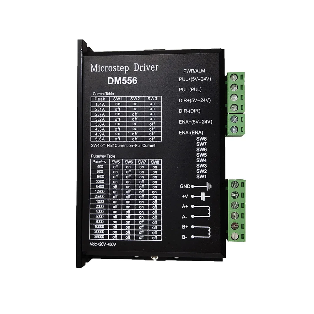 Драйвер для цифрового шагового двигателя DM556 2-фазный драйвер NEMA 17 23 34 Series
