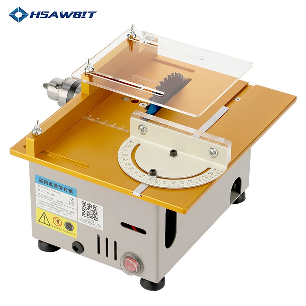 Multifunctional table saw mini diy woodworking jade cutting machine precision desktop | Инструменты
