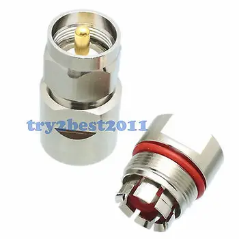 

DHL/EMS 20 pcs Connector UHF PL259 plug pin clamp 1/2" corrugated cable COAXIAL straight -C1