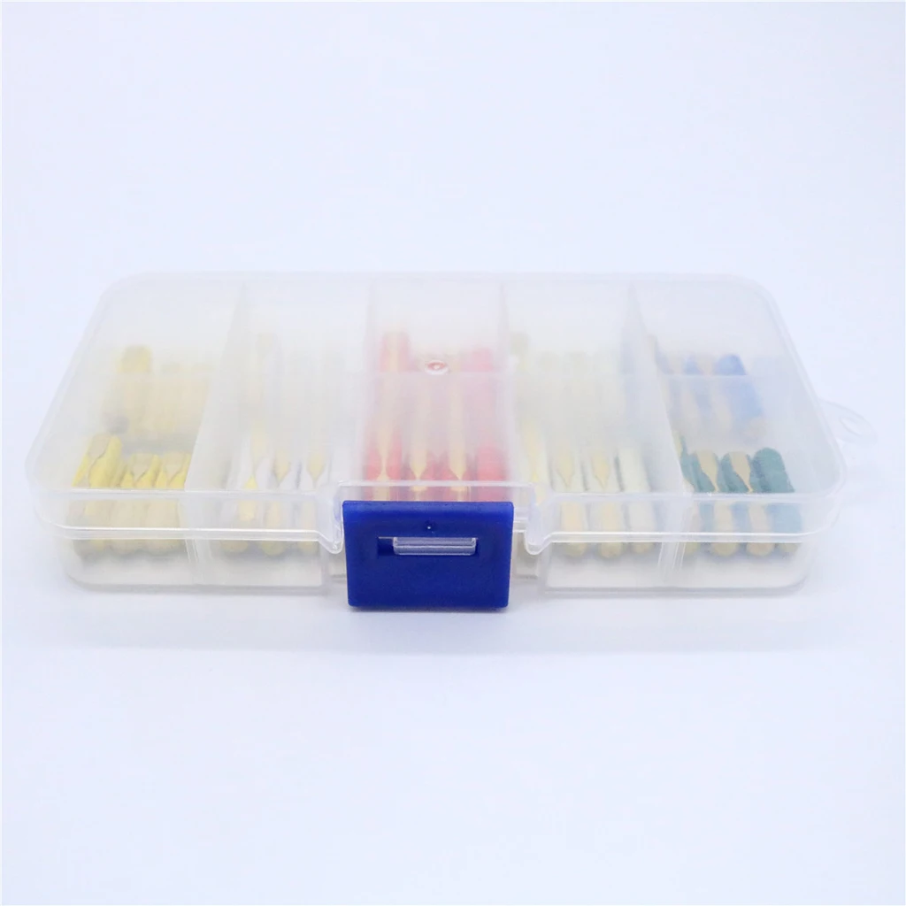 50Pcs Automotive European Car Blade Fuse Box Assortment Bakelite Auto Fuses 5A 8A 16A 20A 25A 30A Auto Accessories