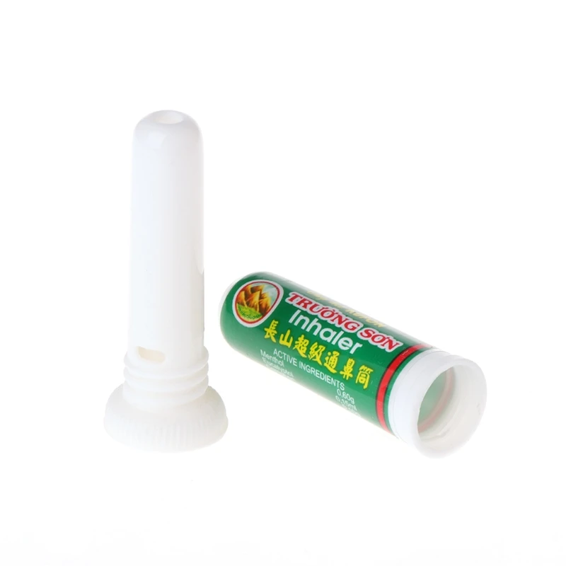 

1Pc Aromatic Peppermint Nasal Inhaler Fast Relief From Blocked Nose Sickness X5XC