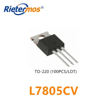 

100PCS L7805 LM7805 L7805CV TO220 1.5A ORIGINAL