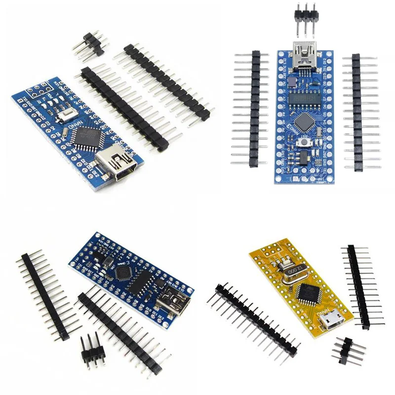 

Nano V3.0 ATmega168 / 328P CH340G / 5V 16M microcontroller for Arduino ATF with Bootloader compatible programmer