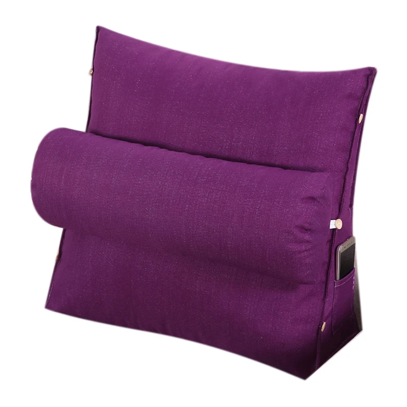 Adjustable Lumbar Cushion Backrest Support Pillow Cushion Home Sofa