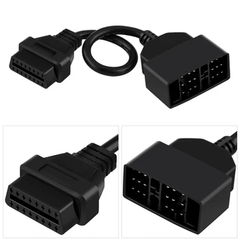 

22 Pin to 16 Pin Cable OBDII OBD2 Cable Diagnostic Adapter Connector For Toyota