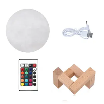 

3D Print ABS Ultra Large Moon Lamp Lunar Night Light Home Desk Decoration