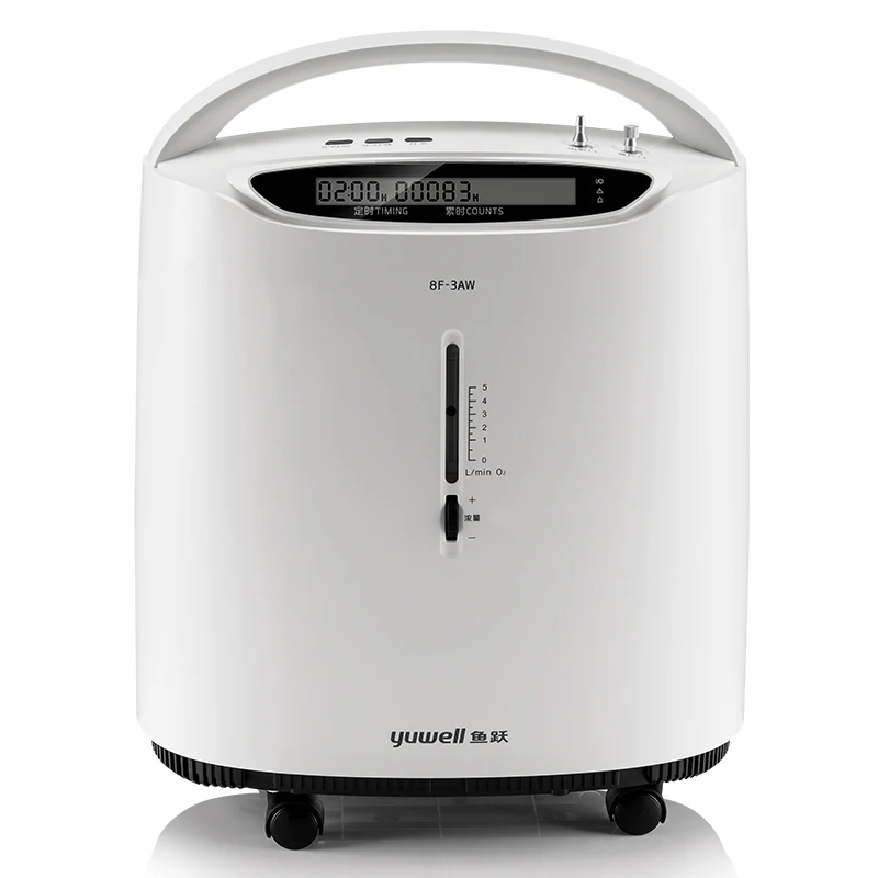  Yuwell 8F-3AW Portable Oxygen Concentrator Medical 3L Intelligent Alarm Oxygen Generator Medical Ho