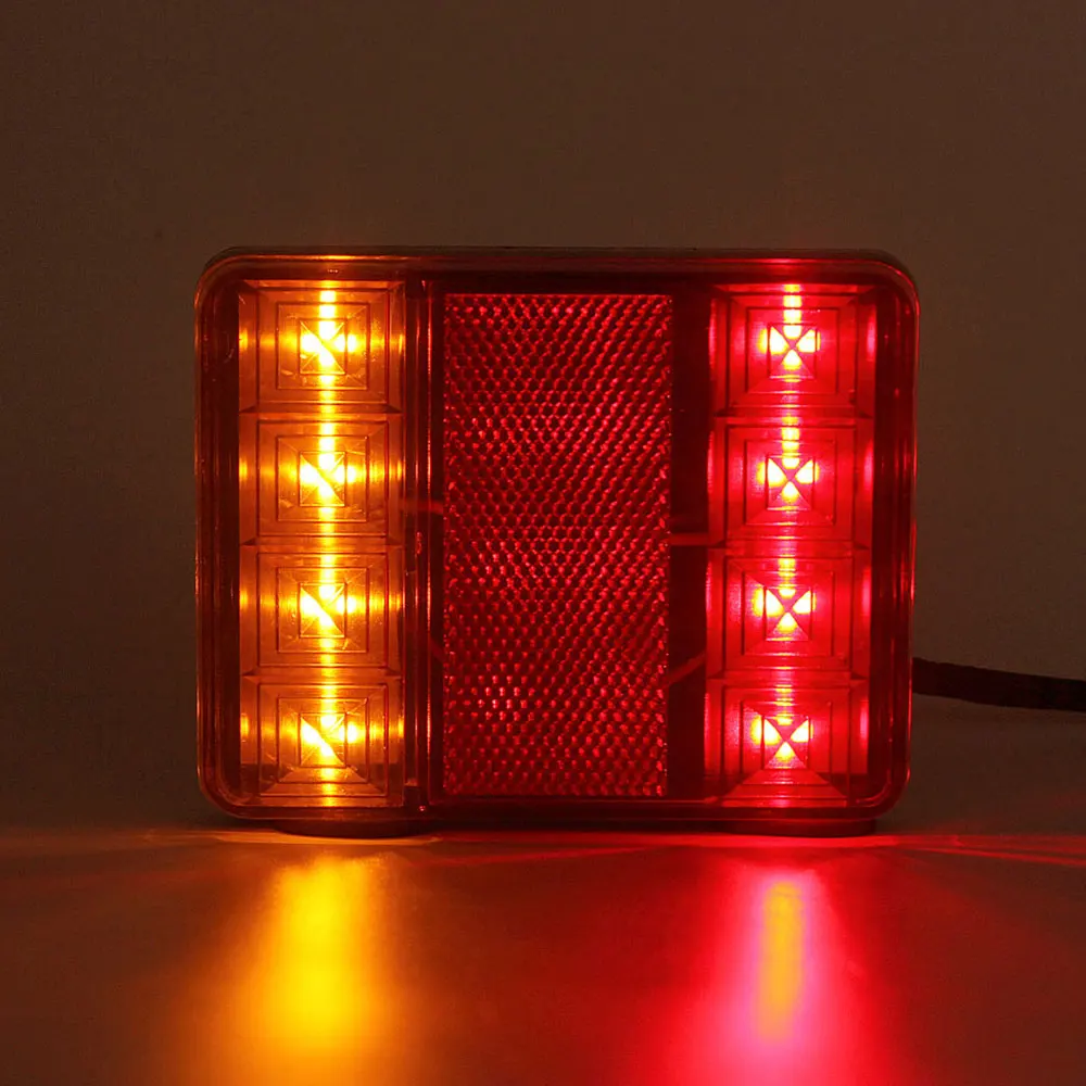 VEHEMO 8LED босветильник грузовик Пикап задний фонарь предупреждающий сигнал прицеп