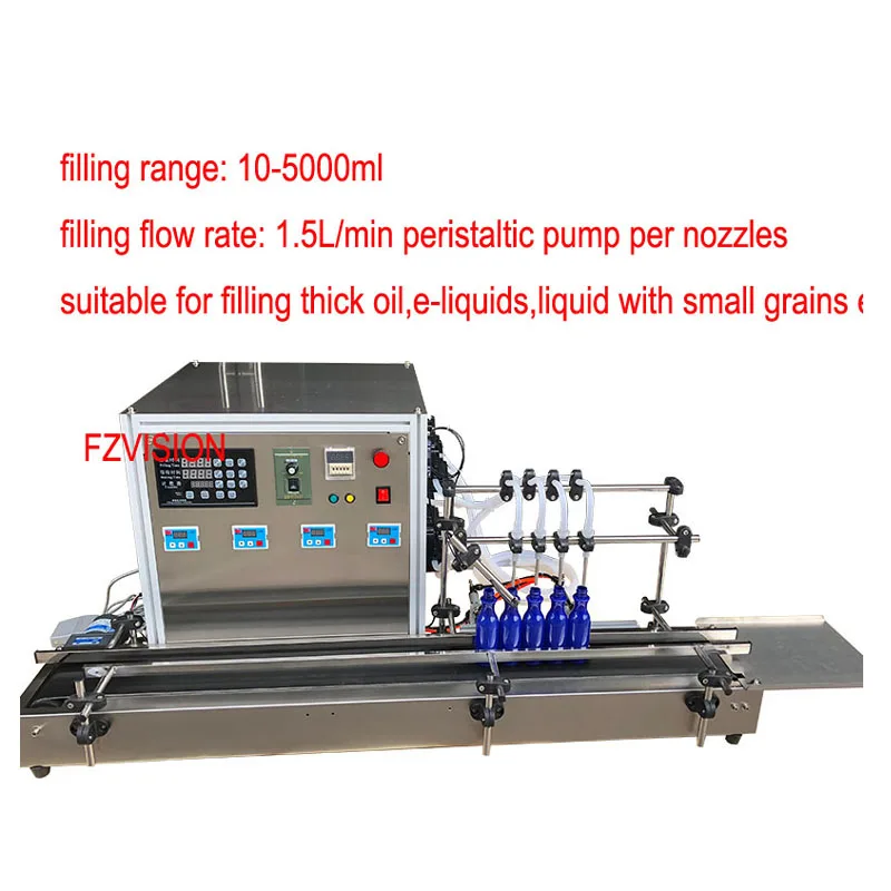 Peristaltic filling machine
