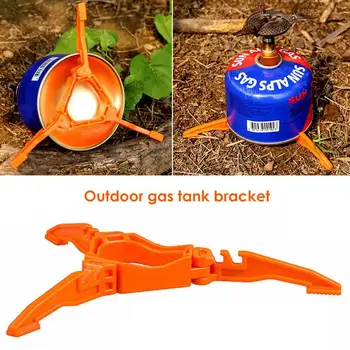 

Gas Shelf Gas Direct Tank Bracket Camping Orange Fold Make Fire Travel Far Canister Stand Brace Tool Outdoor Picnic