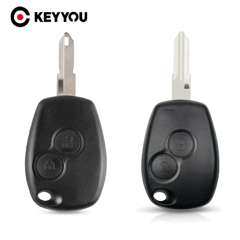 KEYYOU для Renault Megane Modus Espace Laguna Duster Logan Clio поддерживает DACIA 3 NISSAN ALMERA 2BTN пульт