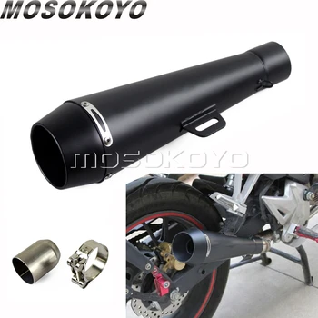 

Racing Motorcycle M4 Exhaust Pipe Silencer Universal Muffler Pipes for Benelli Kawasaki Honda CBR600 CBR1000 RR Yamaha Suzuki R6