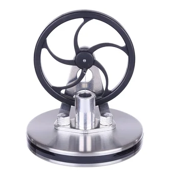 

2020 New Magnetic Suspension Free Piston DIY Low Temperature Stirling Engine Kit Physics Experiment Stem Model L-11