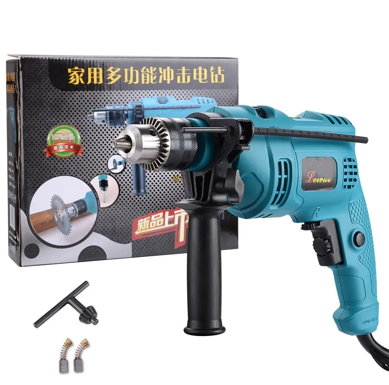 Original--   CM400DU-24NFJ   1 year warranty  ?Multifunctional household percussion drill dual purpose stepless variable speed transmission reversing pistol drill small electr