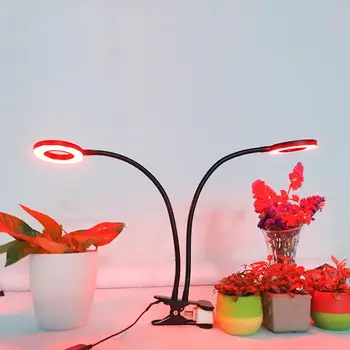 

Full spectrum 18W LED Grow Light With Clip hydroponic Succulent Light Bulbs