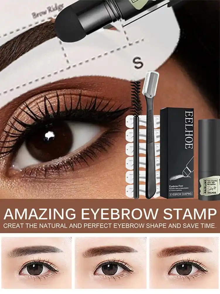 Набор для формирования бровей с одним шагом стойкий натуральный контурин | Средства для роста бровей -1005002996590447