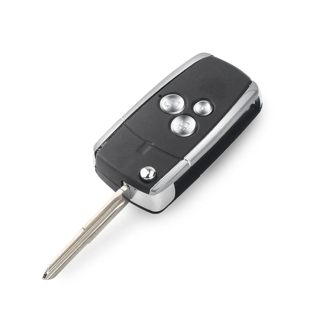 KEYYOU Replace Modified 3 Buttons Flip Remote Key Shell Case For Chevrolet Lachetti For Buick 2003-2005