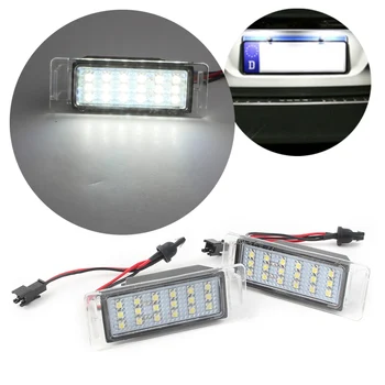 

1Pair Auto Car License Number Plate Lamps for Chevrolet Cruze Camaro 2010 2011 2012 2013 Error Free Number Plate LED Rear Light