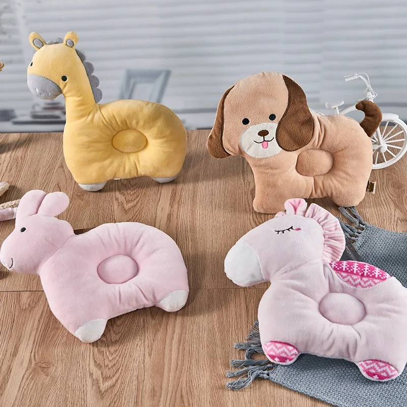 

0-3 Years Old Stereo Protect Head Baby Pillow Newborn Cartoon Infant Shaping Nursing Pillow Kids Room Decoration Decor
