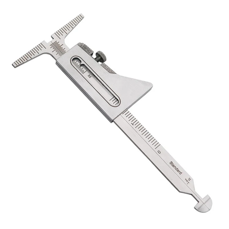 

Stainless Steel Welding Gauge Gage Test Ulnar Welder Inspection Gauge Both Inch and Metric