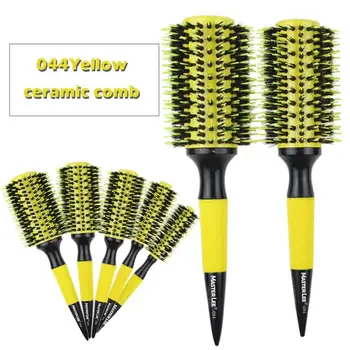 

Ceramic Hair Brush Thermal Ion Round Barrel Comb Hairdressing Curling Tools