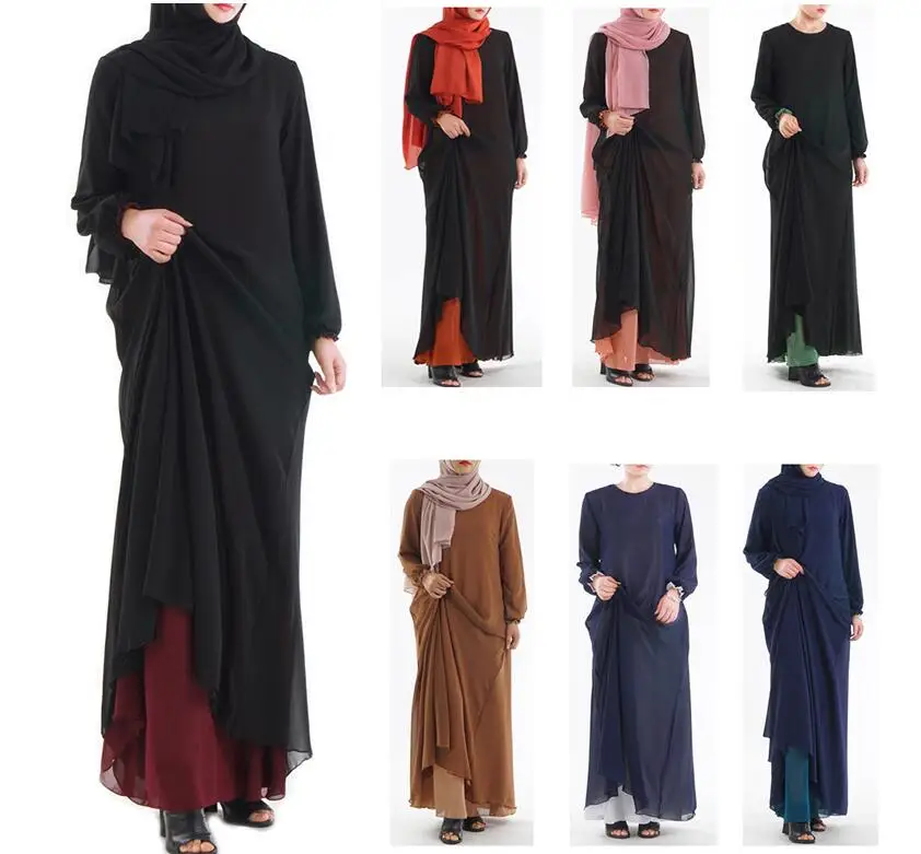 Хиджаб Kleid женское мусульманское платье халат Islamique Femme Morocco платья абайя, кафтан Roupas De Adulto Feminino Арабская одежда для женщин