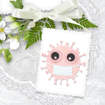 

Metal Cutting Dies Stencils for DIY Scrapbooking Photo Album Virus Embossing Paper Card Decorative Craft