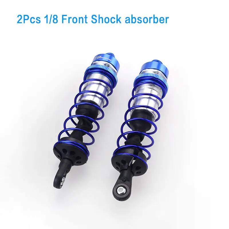 

120mm Front & 143mm Rear Shock Absorber Damper Suspension for 1/8 JLB HSP EM Racing DHK HPI Redcat LRP Hobao ZD Racing Hongnor