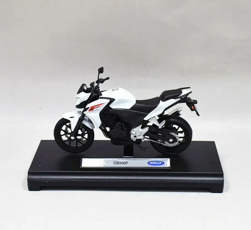 Welly 1:18 CB500F модель мотоцикла новая в коробке белая