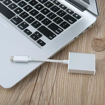 

Type-C to Ethernet HDMI VGA Adapter RJ45 USB 3.0 USB-C Charge Hub Converter for MacBook for Samsung for Huawei