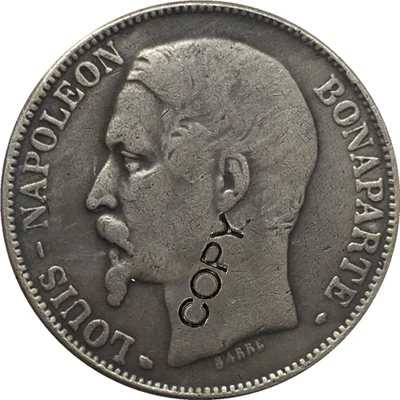 1852 5F копия монет