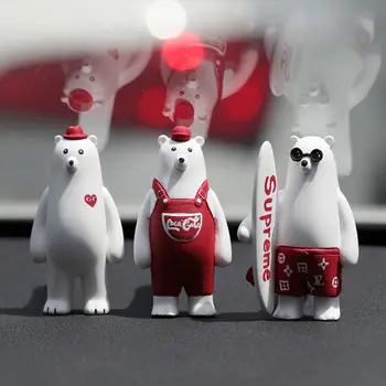 

Cute Polar Bear Resin Mold Cartoon Animals Epoxy Resin Molds Jewelry Making Mold