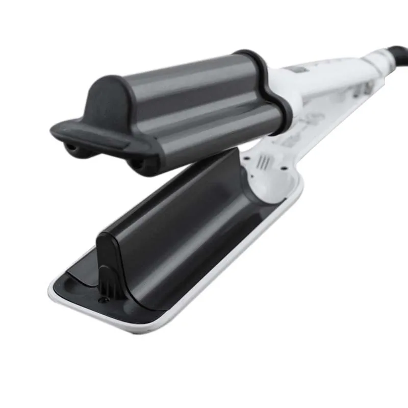 

32Mm Deep Wave Hair Curling Irons Ceramic Triple Barrel Big Wave Curlers Big Corrugated Hair Curler Eu Plug