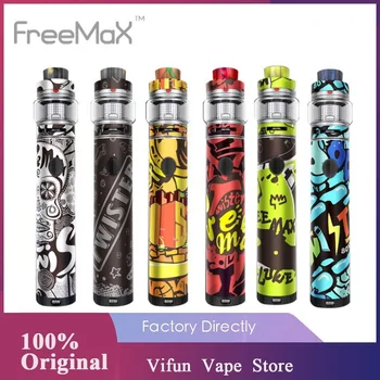 

Clearence Original 80W Freemax Twister Kit 2300mAh Built-in Battery 5ml Fireluke 2 Tank E-cigarette Vape Kit VS drag x mod kit