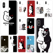 Милый Kumamon Danganronpa Monokuma крышка чехол для телефона из мягкого силикона ТПУ с рисунком чехол для телефона для xiaomi 4 5 5S плюс 5C 6 6X8 8SE 8lite 9 9SE MAX2 3