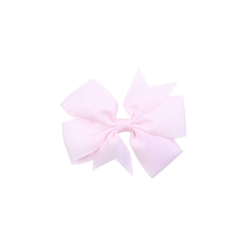 20PC Hair Clips Girls Candy Color Bow Hair Buckle Bowknot Hairpin Headdress