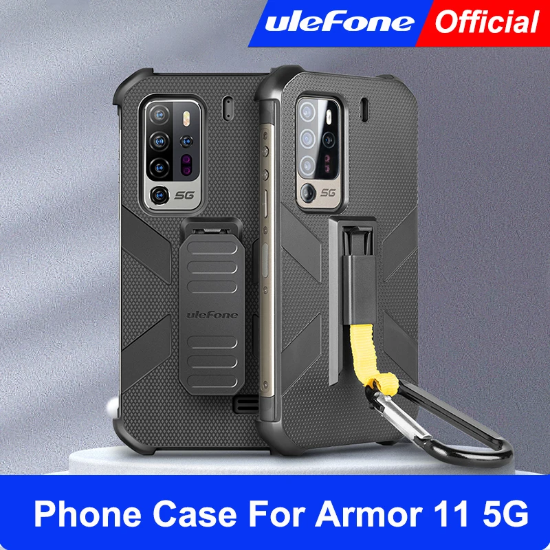Ulefone  Phone Case For Armor 11  5G Original  Case with Belt Clip and Carabiner