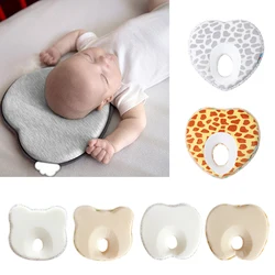 Posicionador para dormir para niños pequeños, cojín con forma de almohada, protección de cabeza plana, ropa de cama