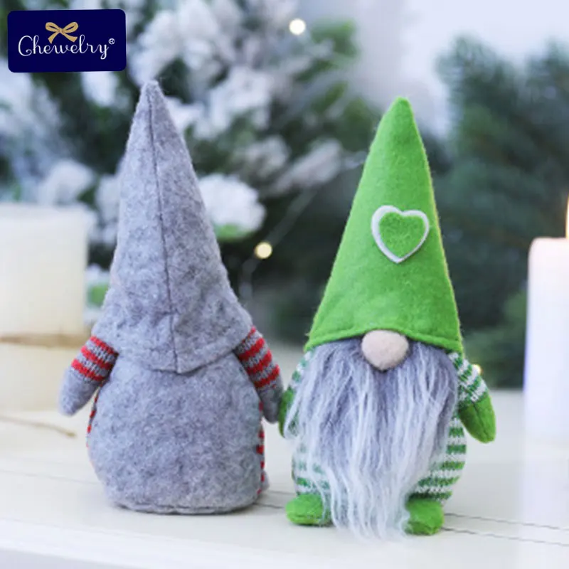 1 шт. Рождественская Кукла Deco Милая Сидящая Милая Elfs фестиваль Tpys новогодние вечерние рождественские украшения без лица для дома